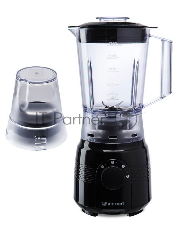 Блендер стационарный Kitfort КТ-1331-1 350Вт черный