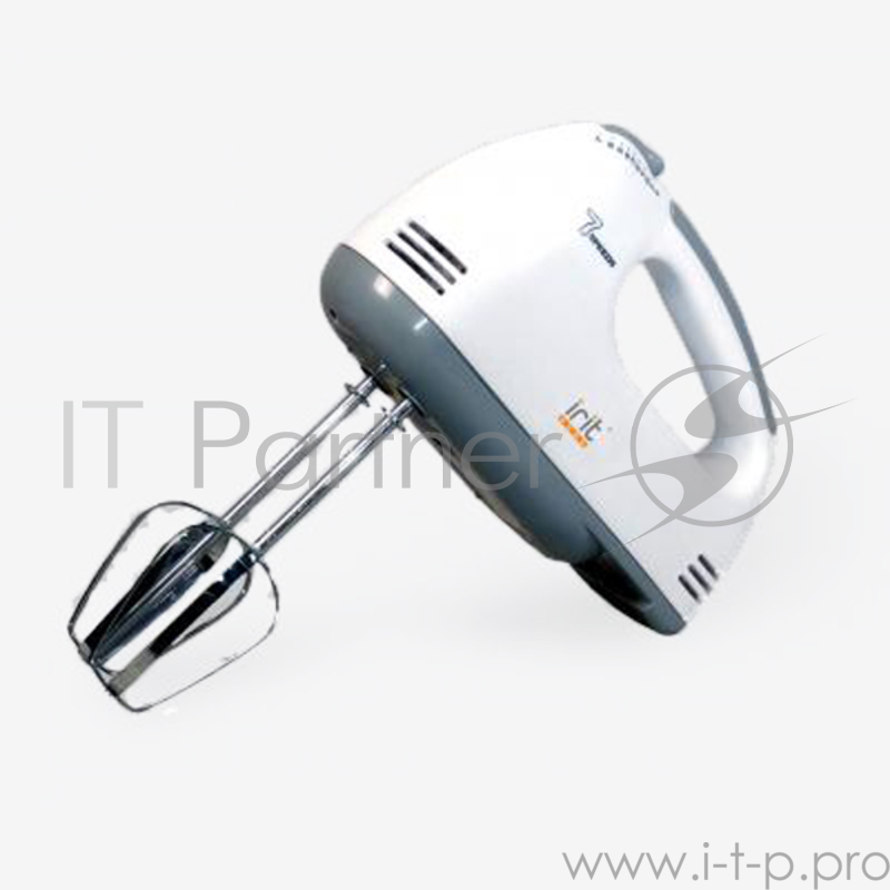 Миксер IRIТ IR-5004 белый,150Вт,7 скоростей,2 компл.насадок (в уп. 24 шт)