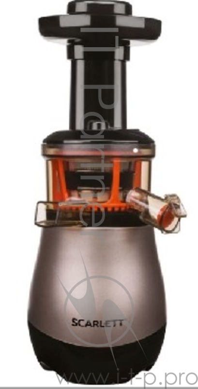 Соковыжималка центробежная Scarlett SC-JE50S43 200Вт рез.сок.:800мл. коричневый
