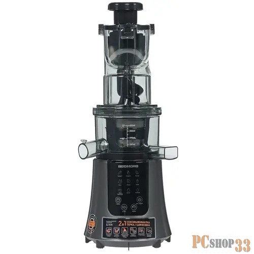 Соковыжималка шнековая Redmond RJ-912S 580Вт рез.сок.:1000мл. черный