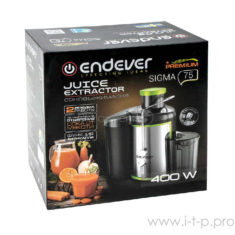 Соковыжималка Endever Sigma 75