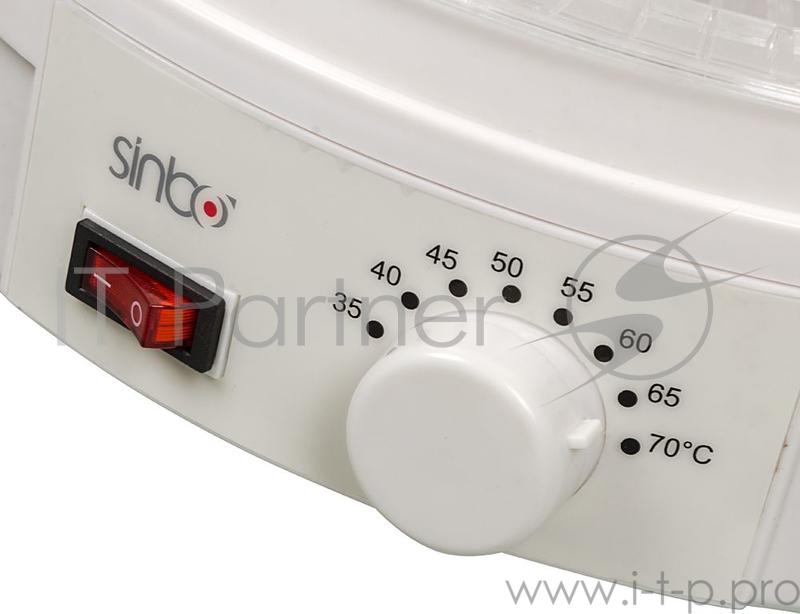 Сушка для фруктов и овощей Sinbo SFD 7401 5под. 245Вт белый