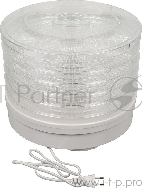 Сушка для фруктов и овощей Sinbo SFD 7401 5под. 245Вт белый