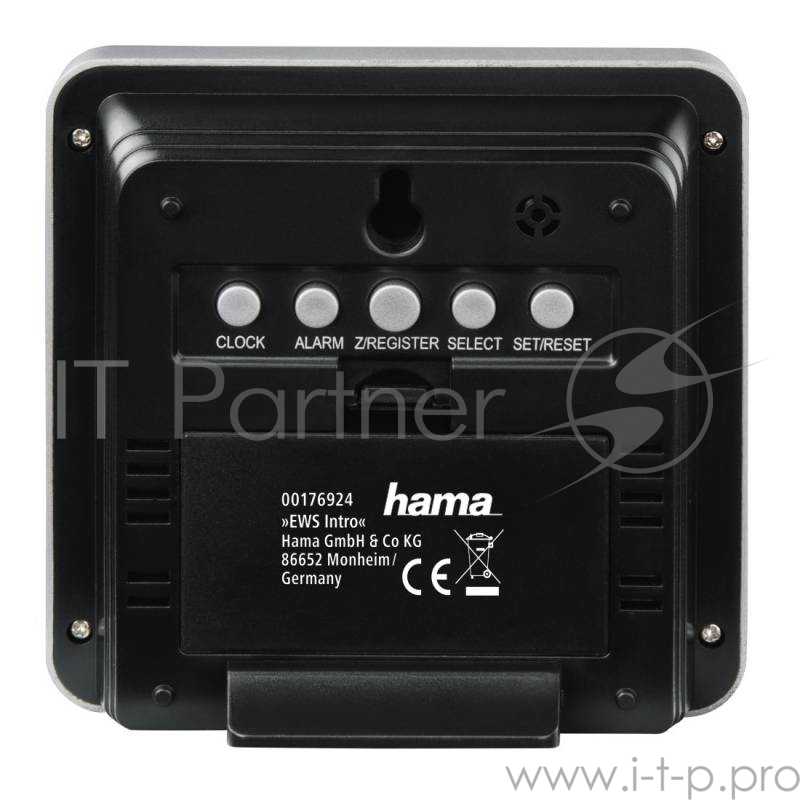 Погодная станция Hama EWS Intro H-176924 белый
