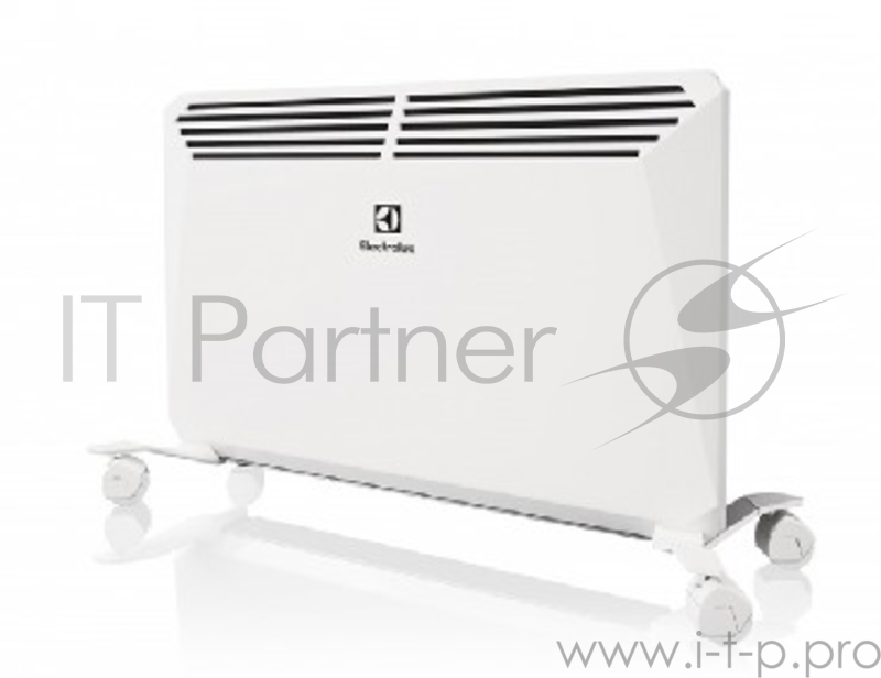 Конвектор ELECTROLUX ECH/T-1500 M Mощность 1500 Вт, Площадь 15 м2, Класс защиты IP 24, Термостат Механический, Тип установки Стена/пол, Нагревательный элемент SX-DUOS, Отключение при перегреве и опрокидывании, Питание 220/50 (В/Гц), Размеры (ВхШхГ) 4