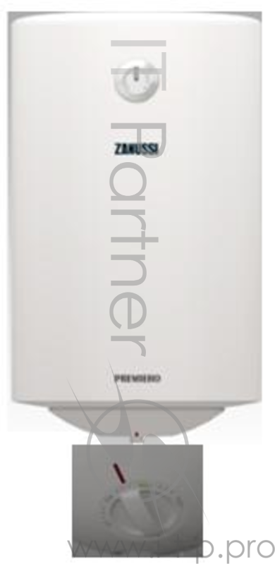 Водонагреватель ZANUSSI ZWH/S 100 Premiero(100л, мощность 1500 Вт, внутренний бак с покрытием из стеклоэмали. экономичный режим, защита от накипи, обеззараживание воды, размер 908x450x450 мм, многоступенчатая система безопасности, 5 лет.)