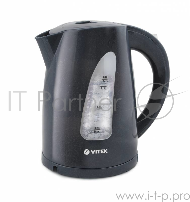 Чайник Vitek VT-1164 серый 1.2л. 1900Вт