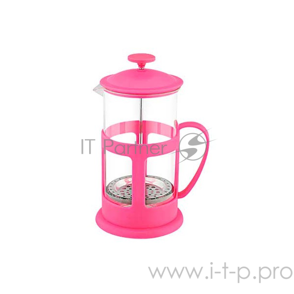 Чайник MALLONY PFP01-600ML френч-пресс 0,6л (950077)(Чайник/кофейник. Объем: 0.6 л. Пластиковый внешний корпус, колба стекло, метал стержень (внутр). Упаковка: цветная картонная коробка.)