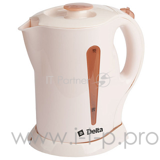 Чайник DELTA DL-1301 бежевый
