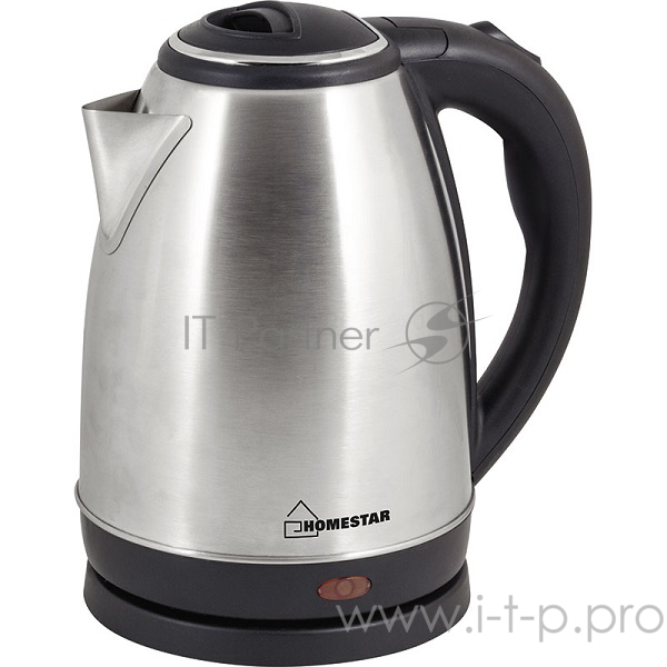 Чайник электрический HOMESTAR HS-1010 из нержавеющей стали,1.8л, стальной,1500Вт (в уп. 12 шт)