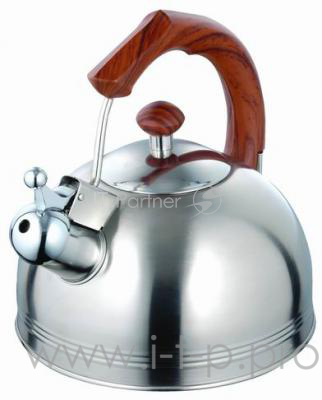 Чайник для плиты IRIT IRH-412 со свистком, 3,5 л, нерж