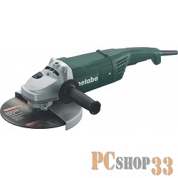 Шлифовальная машина Metabo W 2000 Угловая шлифовальная машина 606420000 { 2000вт,230мм, 6600 об/мин, вес 5.8 кг }