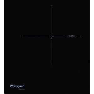 Индукционные варочные панели Weissgauff, 60 см, индукционная, стеклокерамика Vitro Ceramic Glass, сенсорное+слайдерное управление, FLEX ZONE, индикация степени нагрева, таймер, блокировка от детей, черная