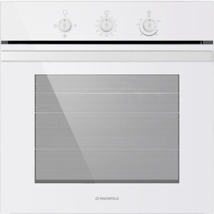 Шкаф духовой газовый MAUNFELD MGOG.673W/ Газ, • Тип: газовый 60см • Тип установки: независимый • Функции: 4 • Объем, л: 67 • Охлаждение: тангенциальное • Таймер: механический таймер с обратным отсчетом