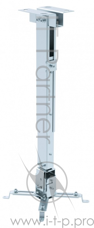 Крепления для проекторов Digis DSM-2 DSM-2 {Крепление потол.наклон +/- 15 град, качение +/- 4 град, повор. до 360 град. Регул. выс. 43-65 см (12 см. без штанги).Каб.-канал. Нагрузка до 20кг}