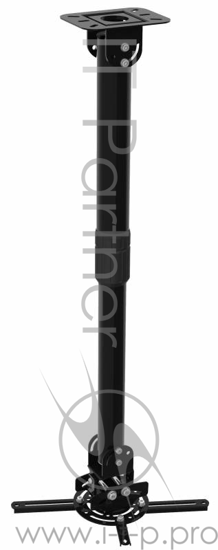 Крепления для проекторов Cactus CS-VM-PR16L-BK черный Кронштейн для проектора макс.13.6кг настенный и потолочный поворот