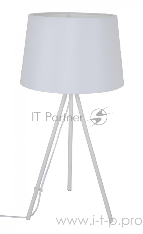 Настольная лампа JAMY E27X1X40W WHITE 1302/1T