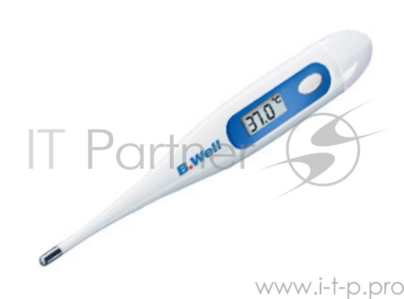Термометр электронный B.Well WT-03 base белый/синий