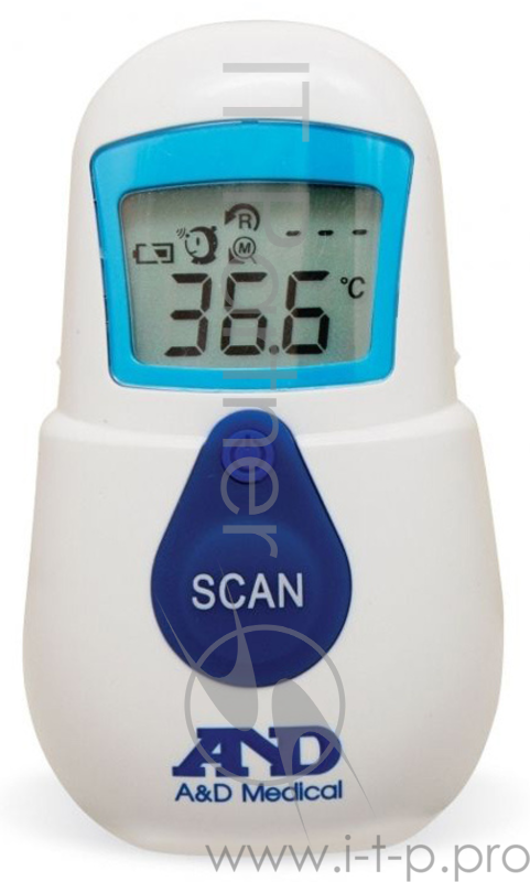 Термометр инфракрасный A&D IT-101 белый