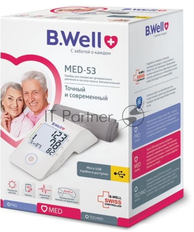 Тонометр автоматический B.Well MED-53(M-L)