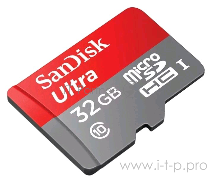Карта памяти Micro SecureDigital 32Gb SanDisk SDSQUNS-032G-GN3MN {MicroSDHC Class 10, Ultra Android}