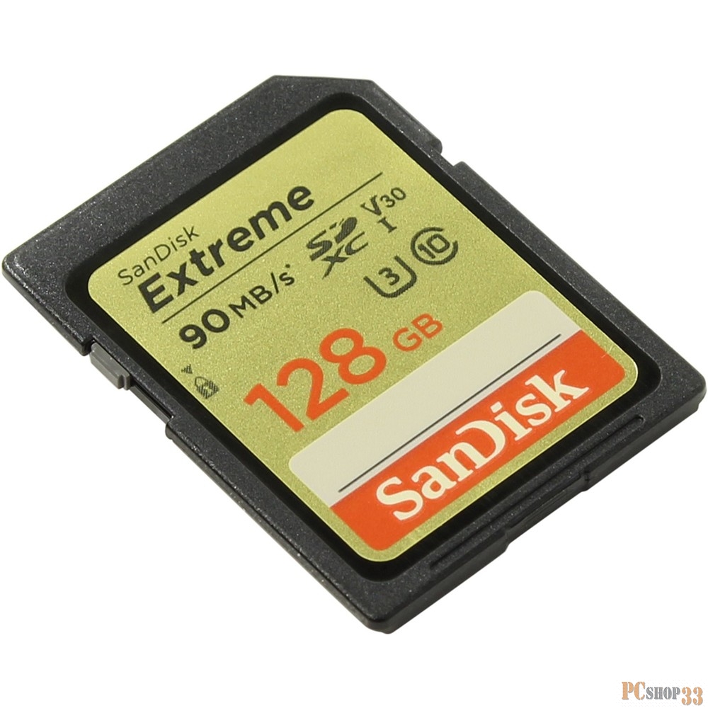 Карта памяти SecureDigital 128Gb SanDisk SDSDXVF-128G-GNCIN {SDXC Class 10, UHS-I U3}