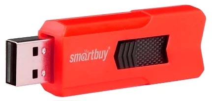 Внешний накопитель 64Gb USB Drive <USB3.0> Smartbuy STREAM Red (SB64GBST-R3)