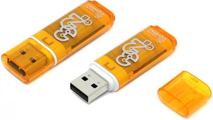 Флеш Диск USB 2.0 Flash Drive 32GB Smartbuy series Orange (SB32GBGS-Or)