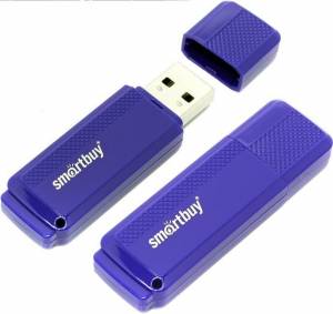 Флеш накопитель USB 2.0 Flash Drive 32GB Smartbuy Dock Blue (SB32GBDK-B)