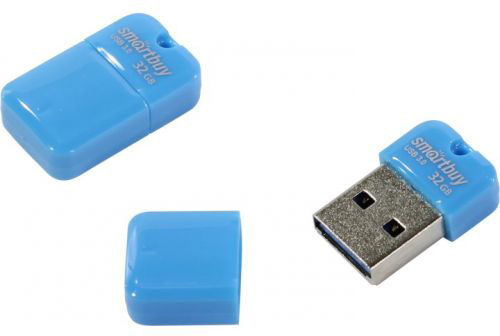 Внешний накопитель 32Gb USB Drive <USB3.0> SmartBuy ART Blue (SB32GBAB-3)