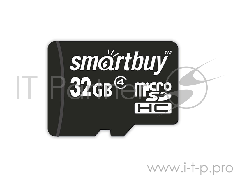 Карта памяти Micro SDHC 32GB Smartbuy Class 4 (без адаптера)