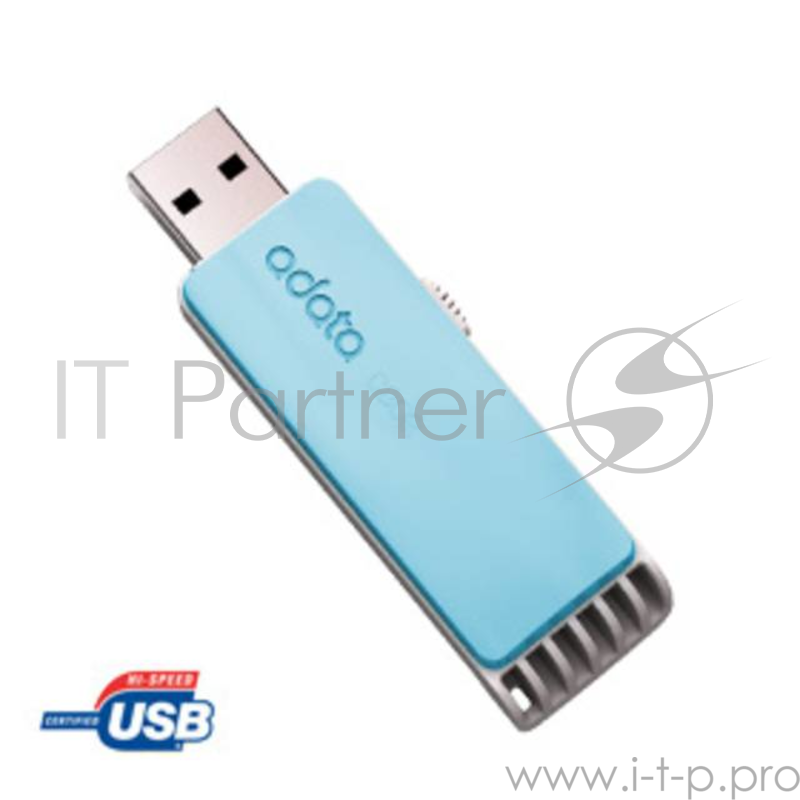 Флеш Диск AData 16Gb C802 AC802-16G-RBL USB2.0 голубой