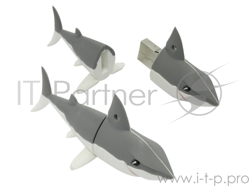 Носитель информации USB 2.0 ICONIK RB-WSHARK-16GB АКУЛА