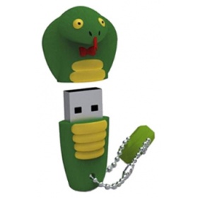 Внешний накопитель 16GB USB Drive <USB 2.0> ICONIK Змея