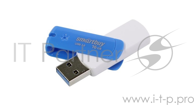 Внешний накопитель 16Gb USB Drive <USB3.0> SmartBuy Diamond Blue (SB16GBDB-3)