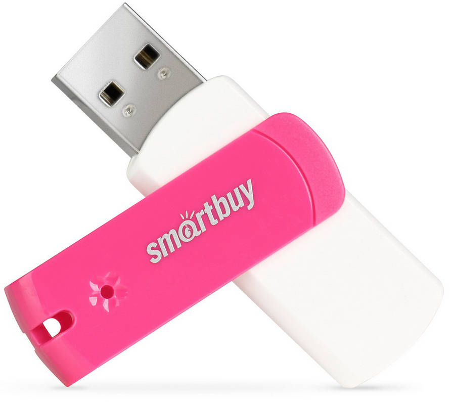 Внешний накопитель 8Gb USB Drive <USB2.0> SmartBuy Diamond Pink (SB8GBDP)