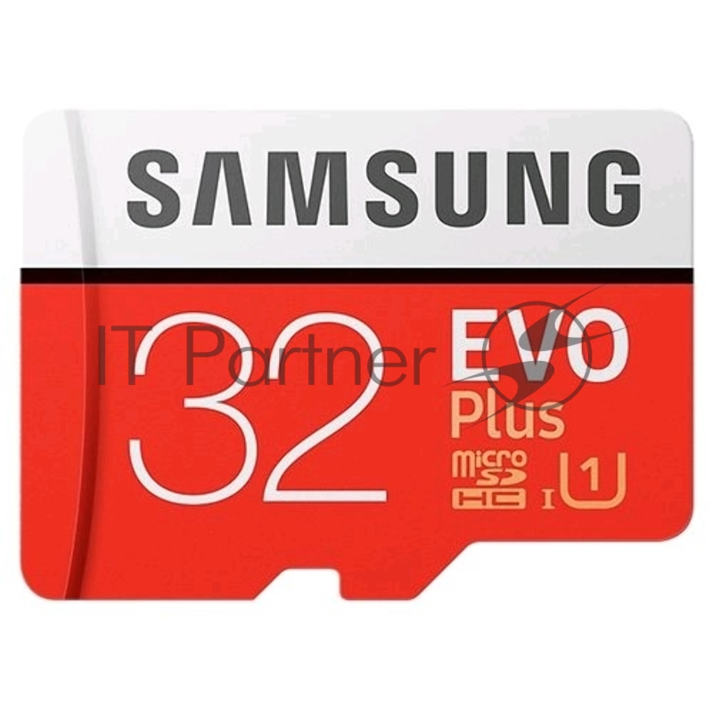 Карта памяти Micro SecureDigital 32Gb Samsung EVO Plus V2 Class 10 MB-MC32GA/RU {MicroSDXC Class 10 UHS-I U1, SD adapter}