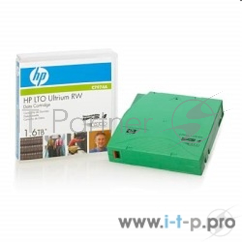 Картридж HPE LTO4 Ultrium 1.6Tb RW Data Tape (C7974A)