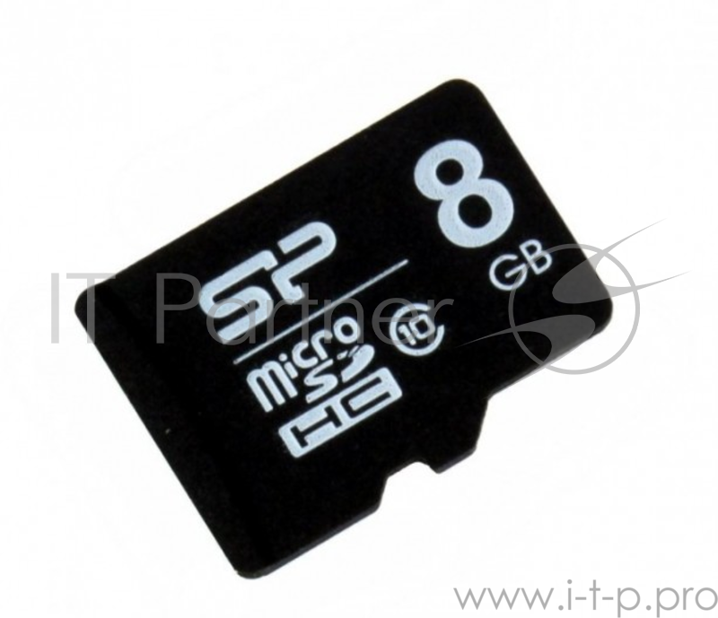 Флеш карта microSD 8Gb Class10 Silicon Power SP008GBSTH010V10