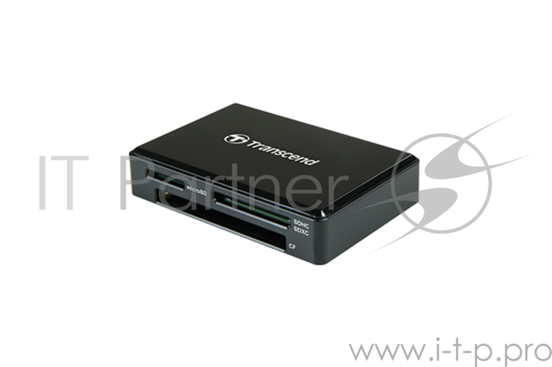 Карт ридер Transcend Black, All-in-One cardreader , USB 3.1 Gen 1
