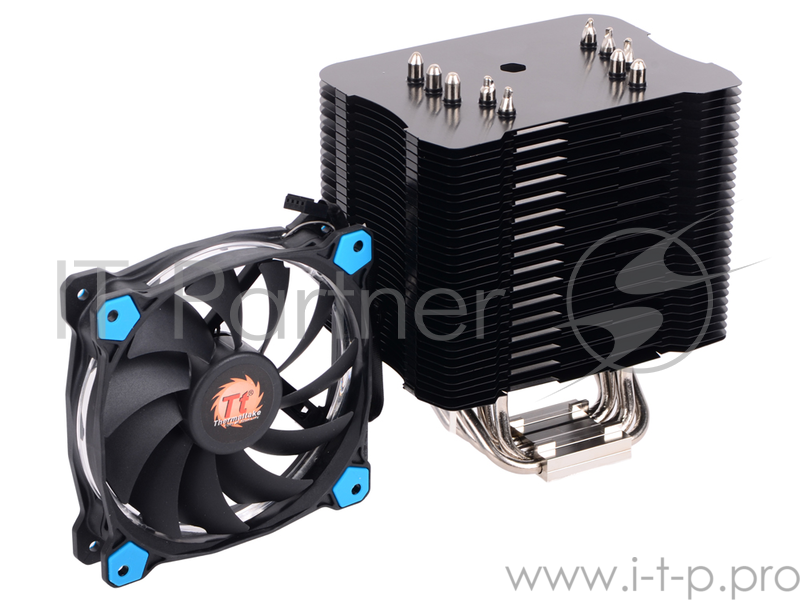 Кулер Thermaltake Riing Silent 12 Pro Blue (CL-P021-CA12BU-A) all sockets