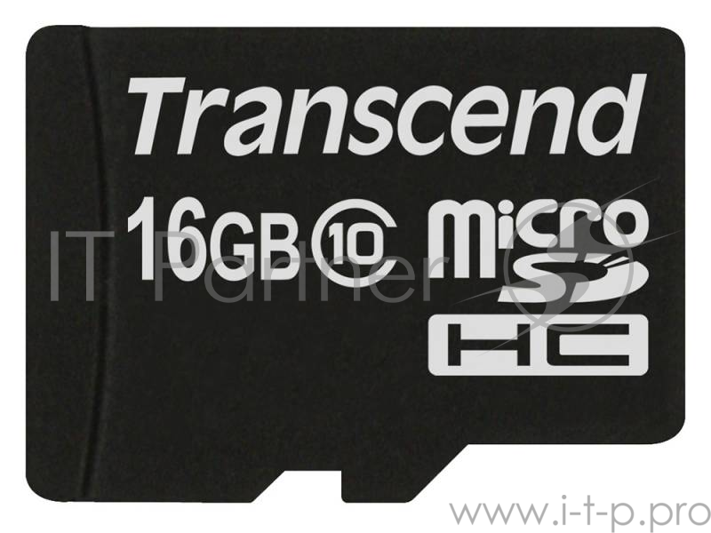 Карта памяти Micro SecureDigital 16Gb Transcend TS16GUSDC10 {MicroSDHC Class 10}