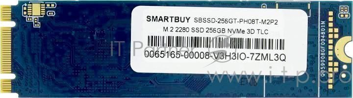 Твердотельный накопитель SSD M.2 256Gb Smartbuy Stream E8T 256GB NVMe PCIe3x2 PS5008T 3D TLC (SBSSD-256GT-PH08T-M2P2)