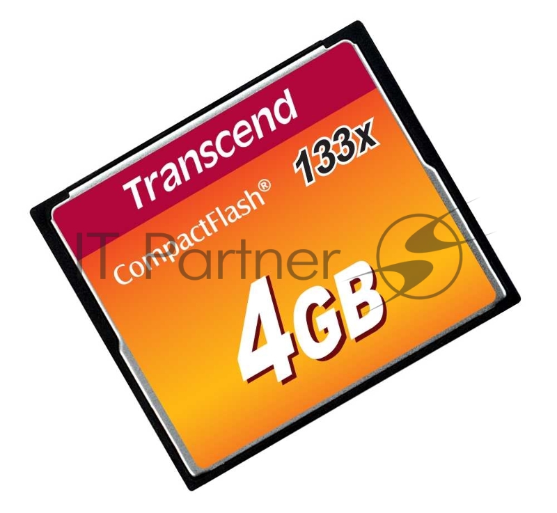 Карта памяти Compact Flash 4Gb Transcend (TS4GCF133) 133-x