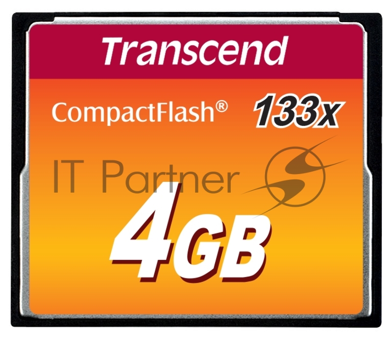 Карта памяти Compact Flash 4Gb Transcend (TS4GCF133) 133-x