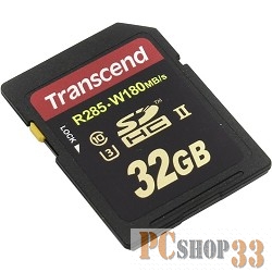 Карта памяти Micro SecureDigital 32Gb Transcend TS32GSD2U3 {MicroSDHC Class10, UHS-II U3}
