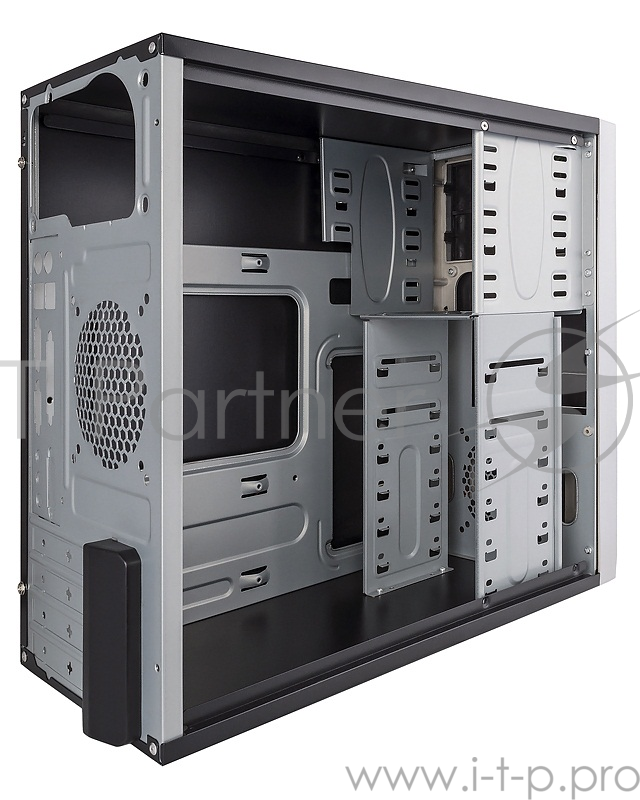 Корпус Minitower Exegate MA-368X <Black, БП UN400, 120mm, mATX, 3*SATA, USB, Audio>