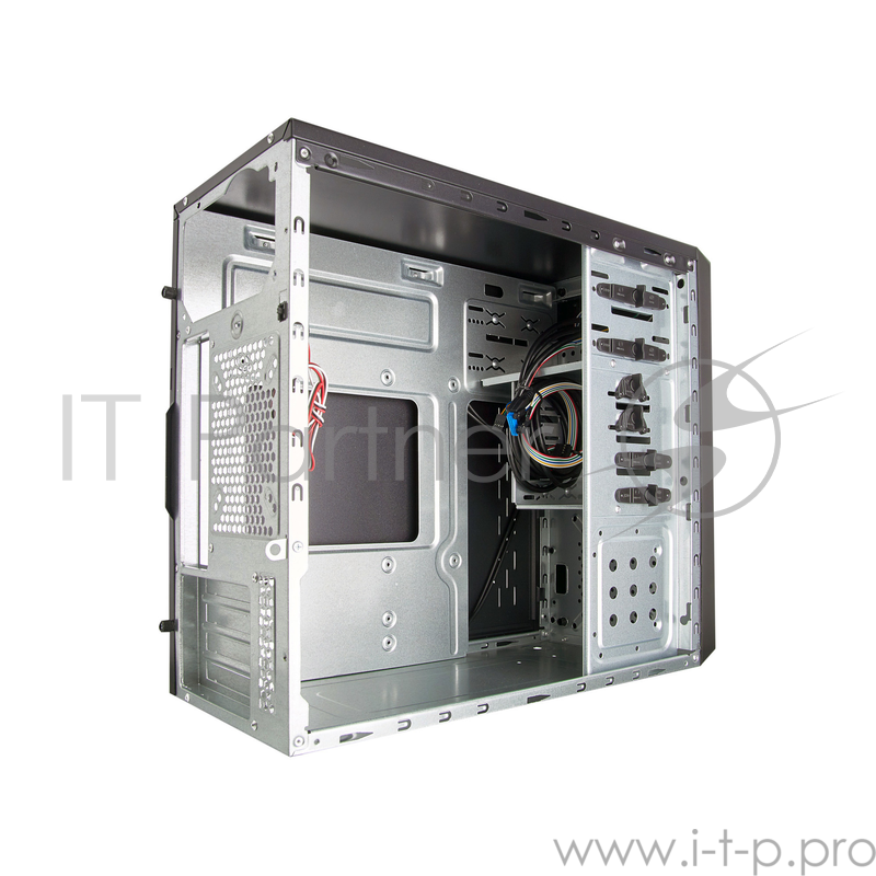 Корпус Minitower Exegate SP-415U Black, mATX <UN450, 120mm> 4*USB+2*USB3.0, HD Audio, петля