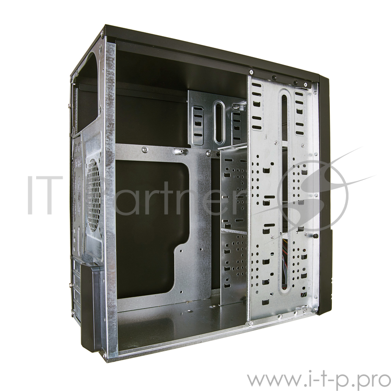 Корпус Minitower Exegate BAA-101U Black, mATX, <AAA350, 80mm>, 1*USB+1*USB3.0, Audio