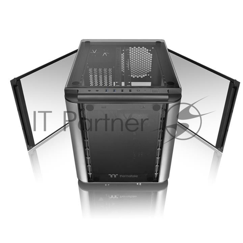 Корпус Thermaltake Level 20 VT черный без БП mATX 1x200mm 2xUSB2.0 2xUSB3.0 audio bott PSU